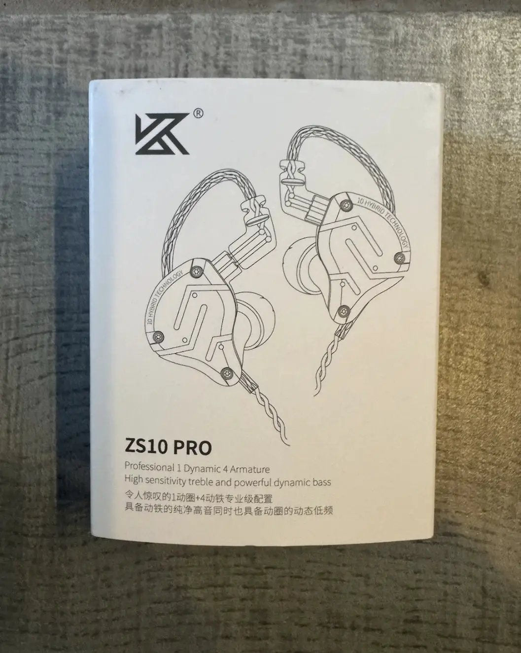 New KZ ZS10 Pro in Ear Monitor Earbuds Headphone, KZ Earbuds with 4BA by Selzalot