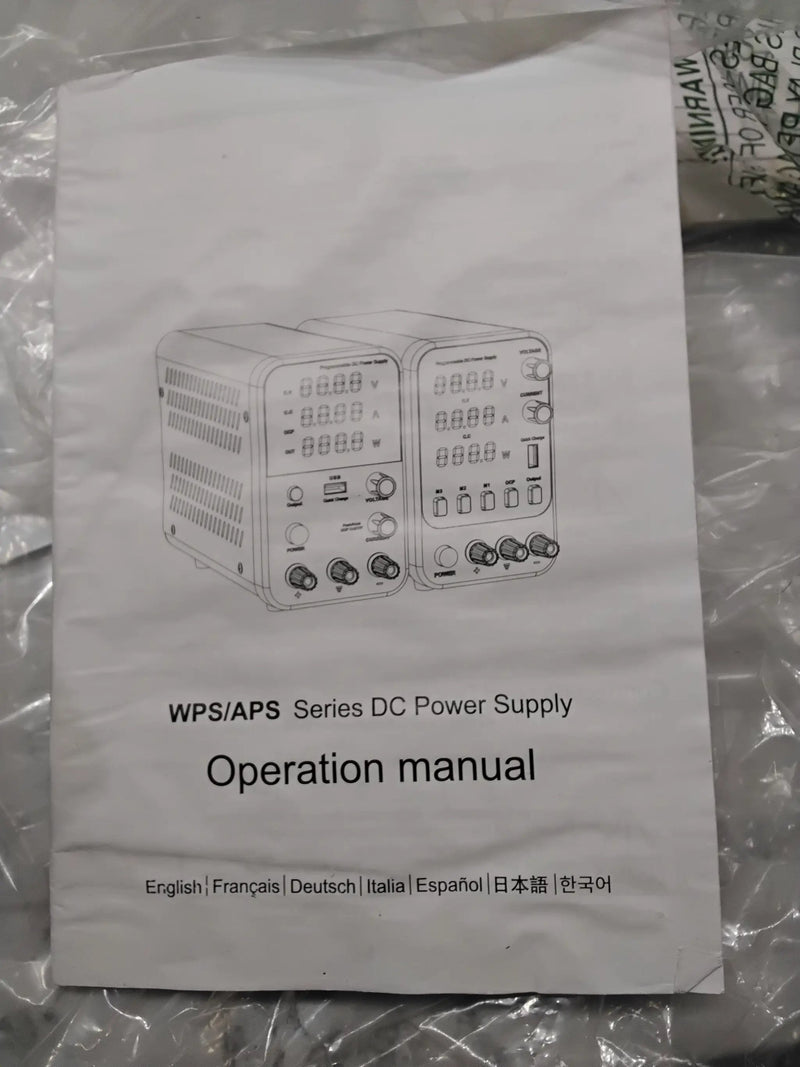 Open Box WANPTEK POWER DC Power Supply Variable 30V 10A Bench Power Supply with 3 Memory Storage, Adjustable Power Supply with Output Switch/OCP by Selzalot