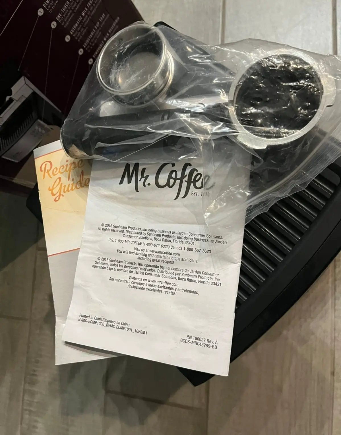 Used Mr. Coffee Espresso and Cappuccino Machine, Stainless Steel, Programmable Coffee Maker with Automatic Milk Frother, 15-Bar Pump, Ideal for Home B by Selzalot