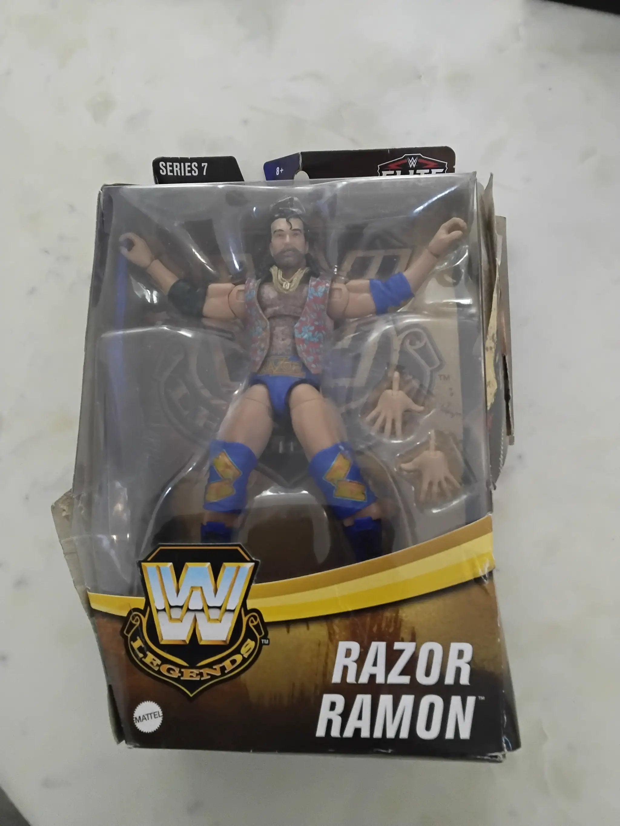 Open Box WWE Elite Legends Collection Action Figure Series (Select Superstar) (Razor Ramon) by Selzalot
