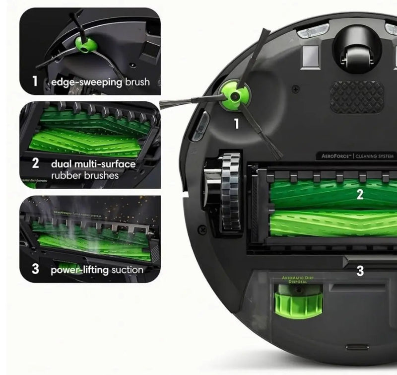 Open Box iRobot Roomba i3 + EVO (3554) Robot Vacuum - Self-Empty for Up to 60 Days, Clean by Room with Smart Mapping, Compatible with Alexa, Personali by Selzalot