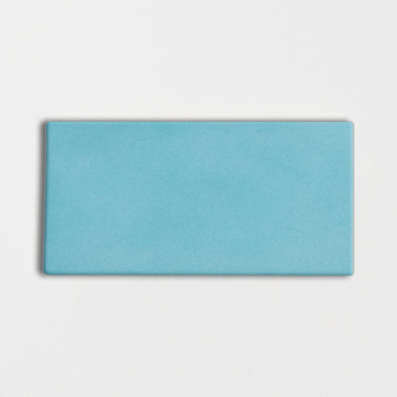Turquoise Glossy Subway Ceramic Tiles 3x6 Ceramic Glossy 6x6 Tiles