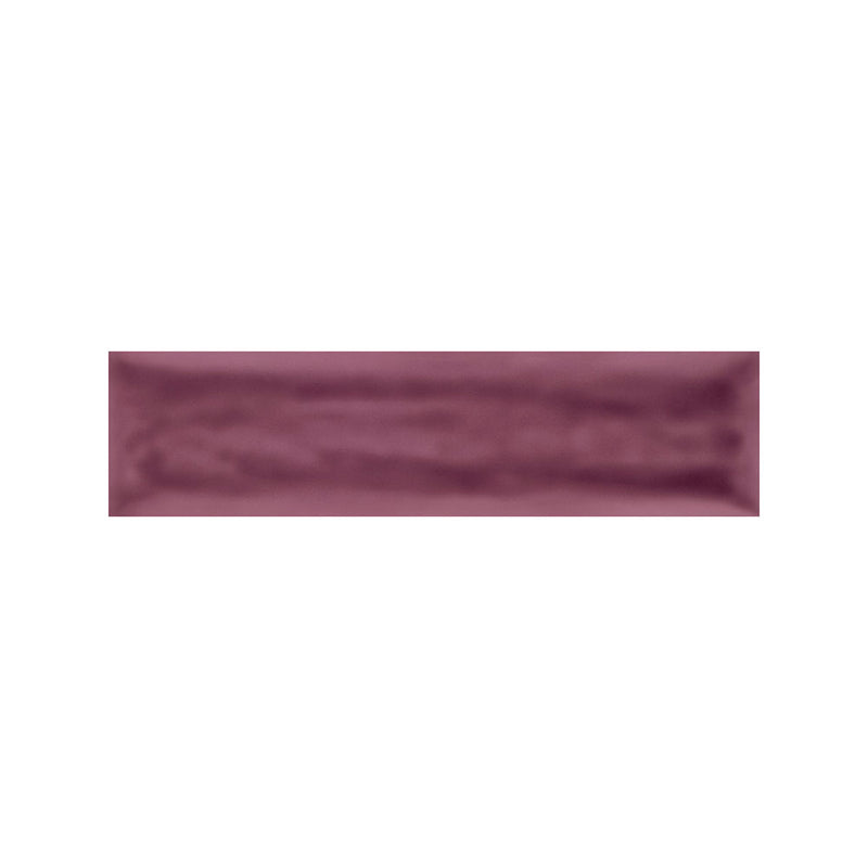 Roca Flow Burgundy Polished Ceramic Tiles 3x12 Ceramic Polished 3x12 Tiles