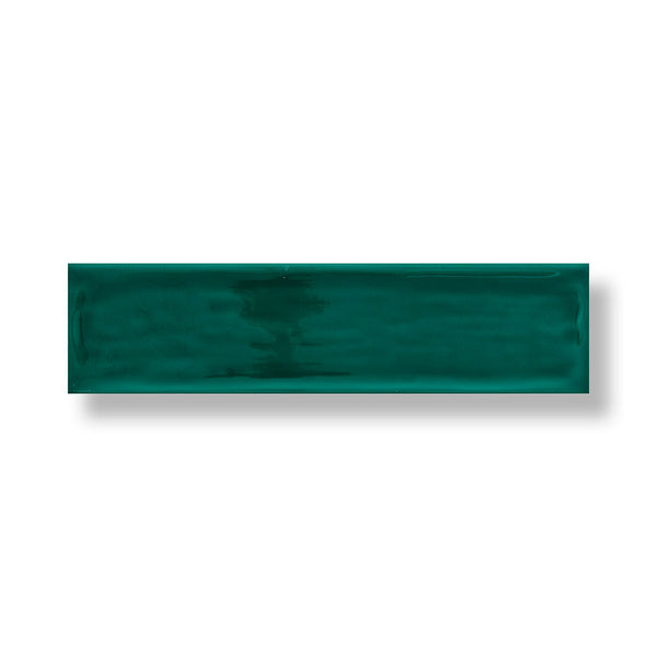 Roca Flow Living Green Polished Ceramic Tiles 3x12