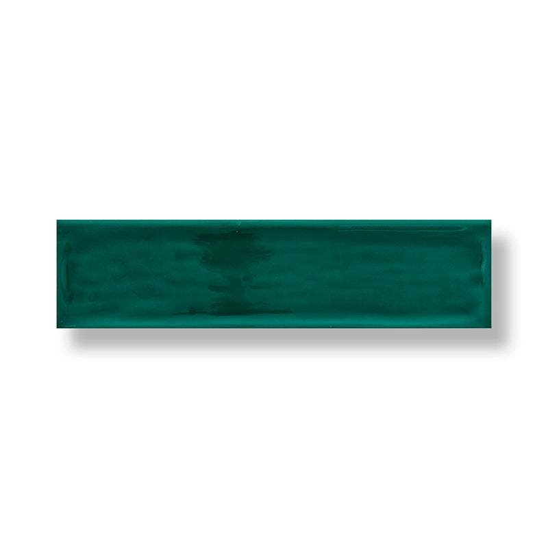 Roca Flow Living Green Polished Ceramic Tiles 3x12 Ceramic Polished 3x12 Tiles