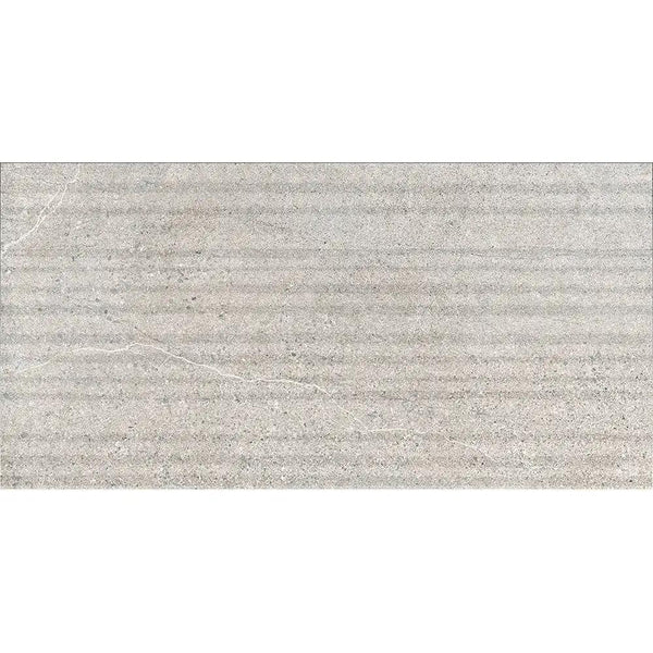 Rock Gray Struttura Grooves 12x24 Rec