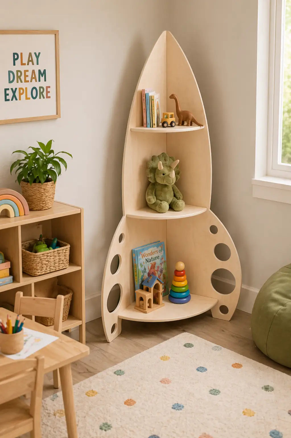 HOUSTON- Rocket Shelf by Bush Acres