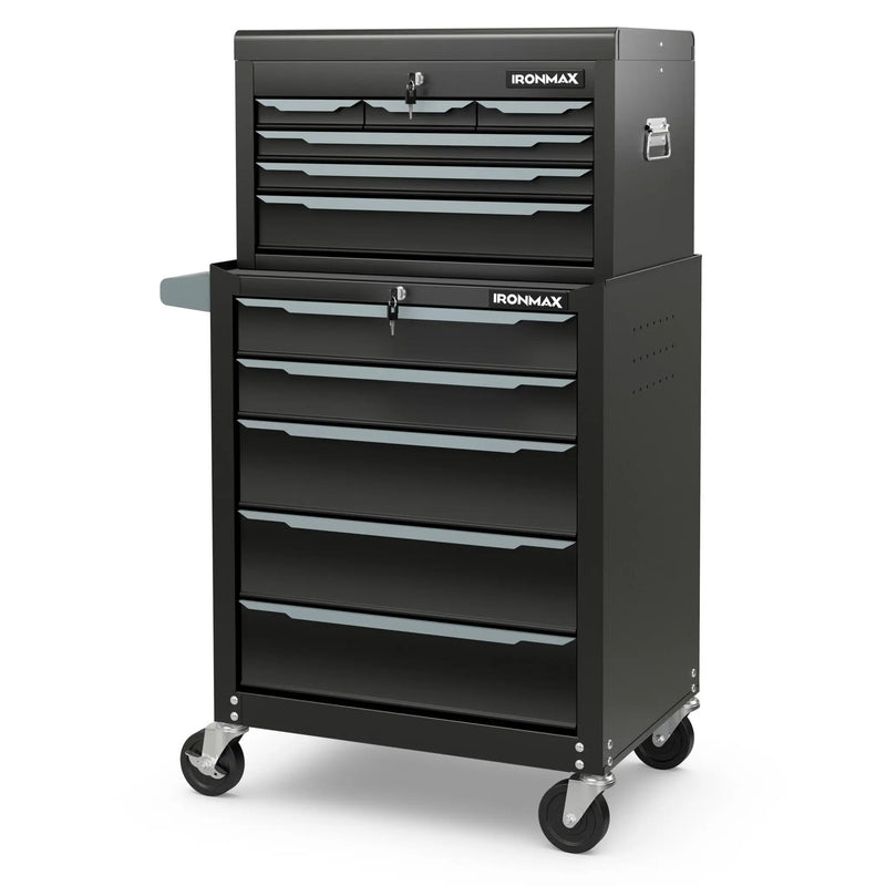 Rolling Steel Tool Chest with 11 Drawers & Locking System by DirectDeals