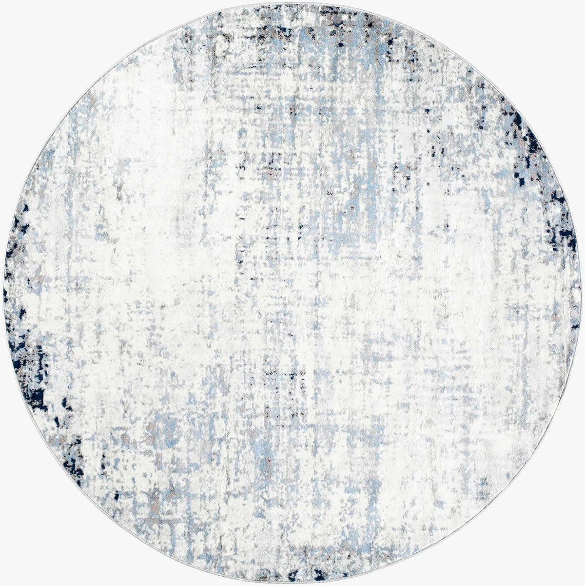 Texanna Abstract Blue/Gray Area Rug, photo 5 of 12