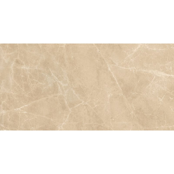 Romance Safari Polished Marble Look Porcelain Tiles 12x24