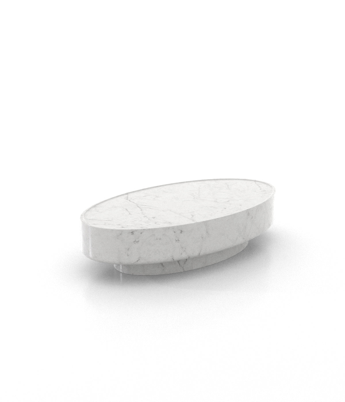 Romolo Oval Coffee Table by Zicana Boutique