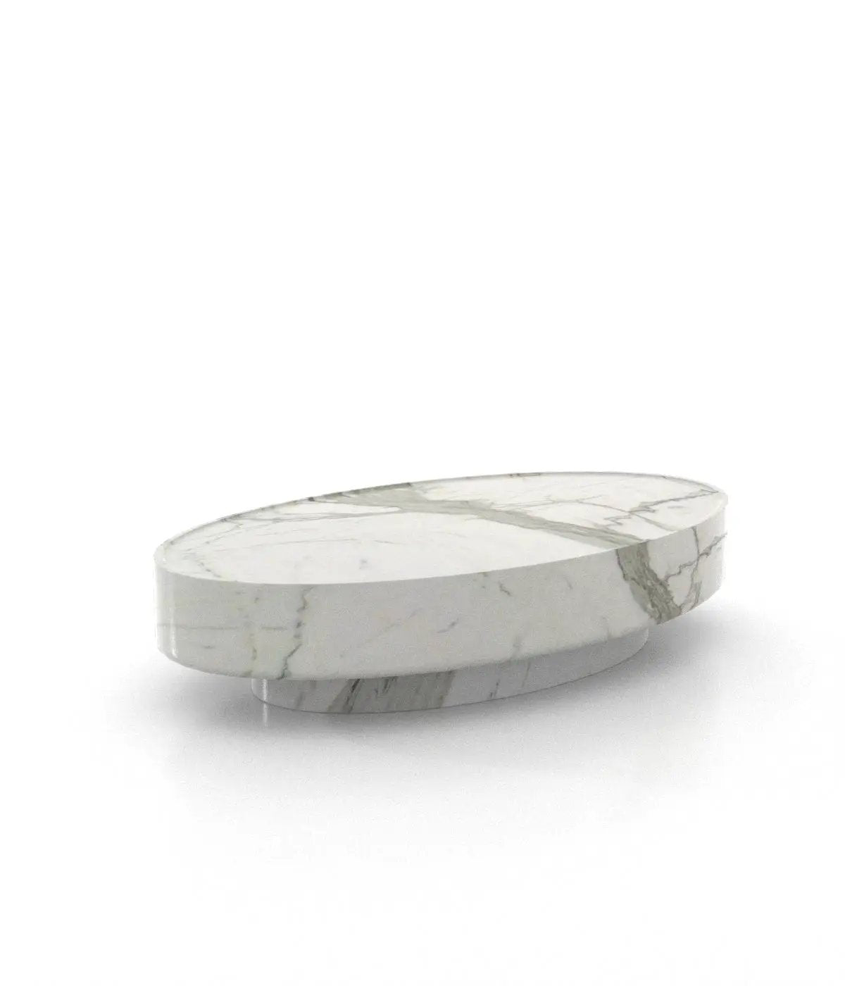 Romolo Oval Coffee Table by Zicana Boutique