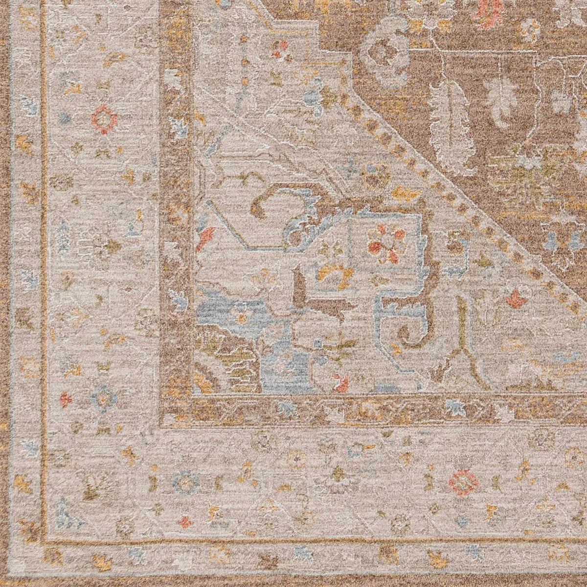 Roni Traditional Thick Luxe Turkish Rug - Clearance, sample swatch