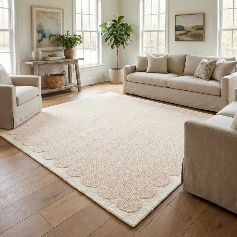 Lytufa Modern Art Deco Handmade Area Rug by Boutique Rugs