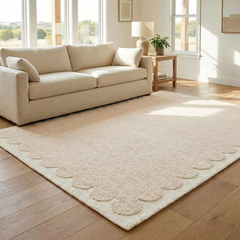 Lytufa Modern Art Deco Handmade Area Rug by Boutique Rugs