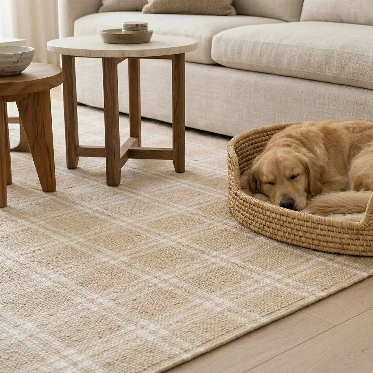 Dhyana Ivory Area Rug by Boutique Rugs