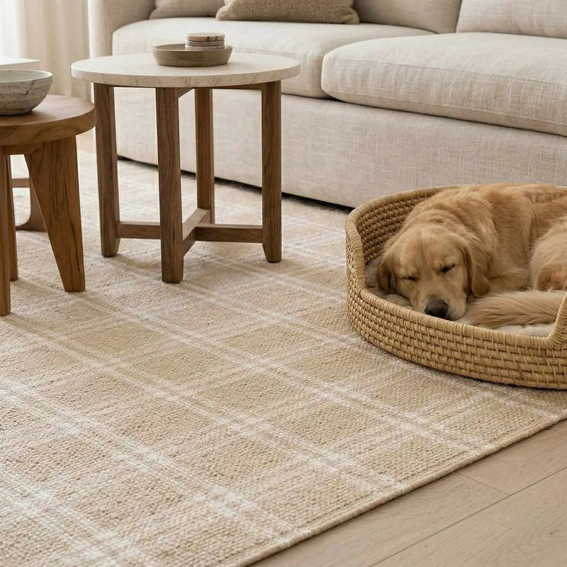 Dhyana Ivory Area Rug by Boutique Rugs