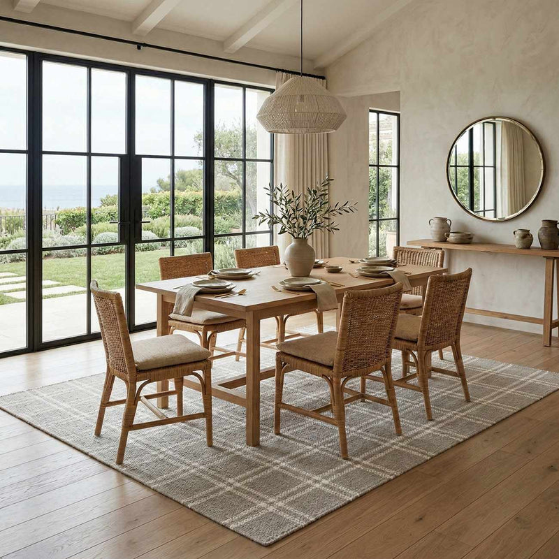 Dhyana Gray Area Rug by Boutique Rugs