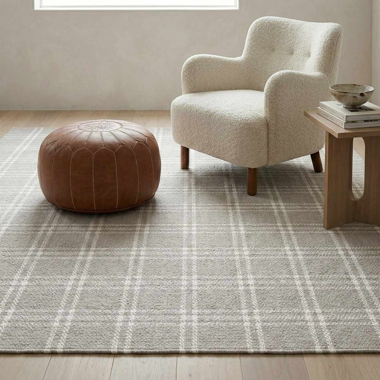 Dhyana Gray Area Rug by Boutique Rugs