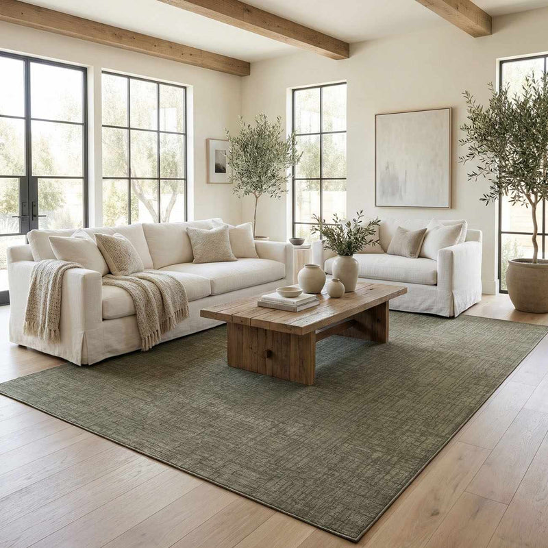 Leanna Green Washable Area Rug by Boutique Rugs