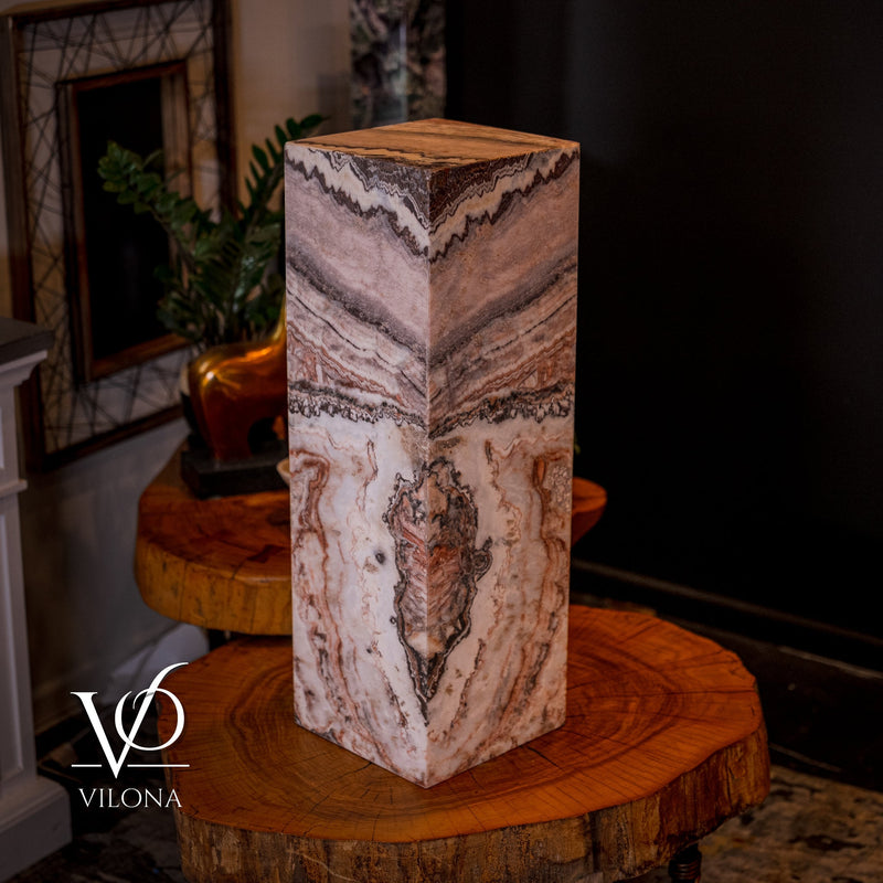 Rosa Onyx Floor Lamp - Small - 35.5"H x 12"W - Square - #5, photo 10 of 10