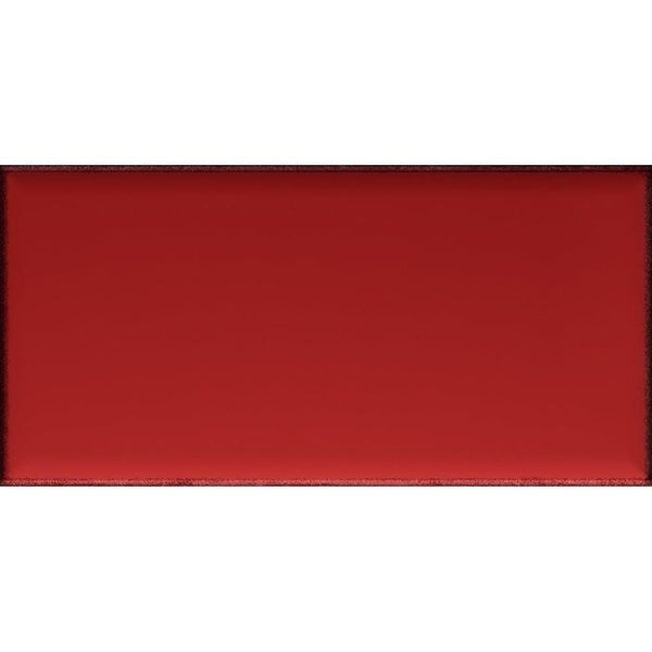 Rosso Glossy Ceramic Tiles 4x8