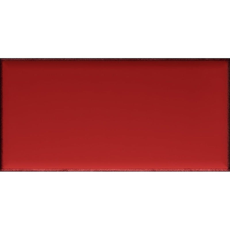 Rosso Glossy Ceramic Tiles 4x8 Ceramic Glossy 4x8 Tiles