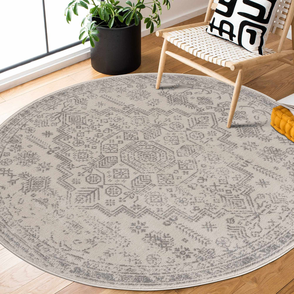 Tigried Ivory & Gray 2323 Area Rug - Clearance, photo 8 of 13
