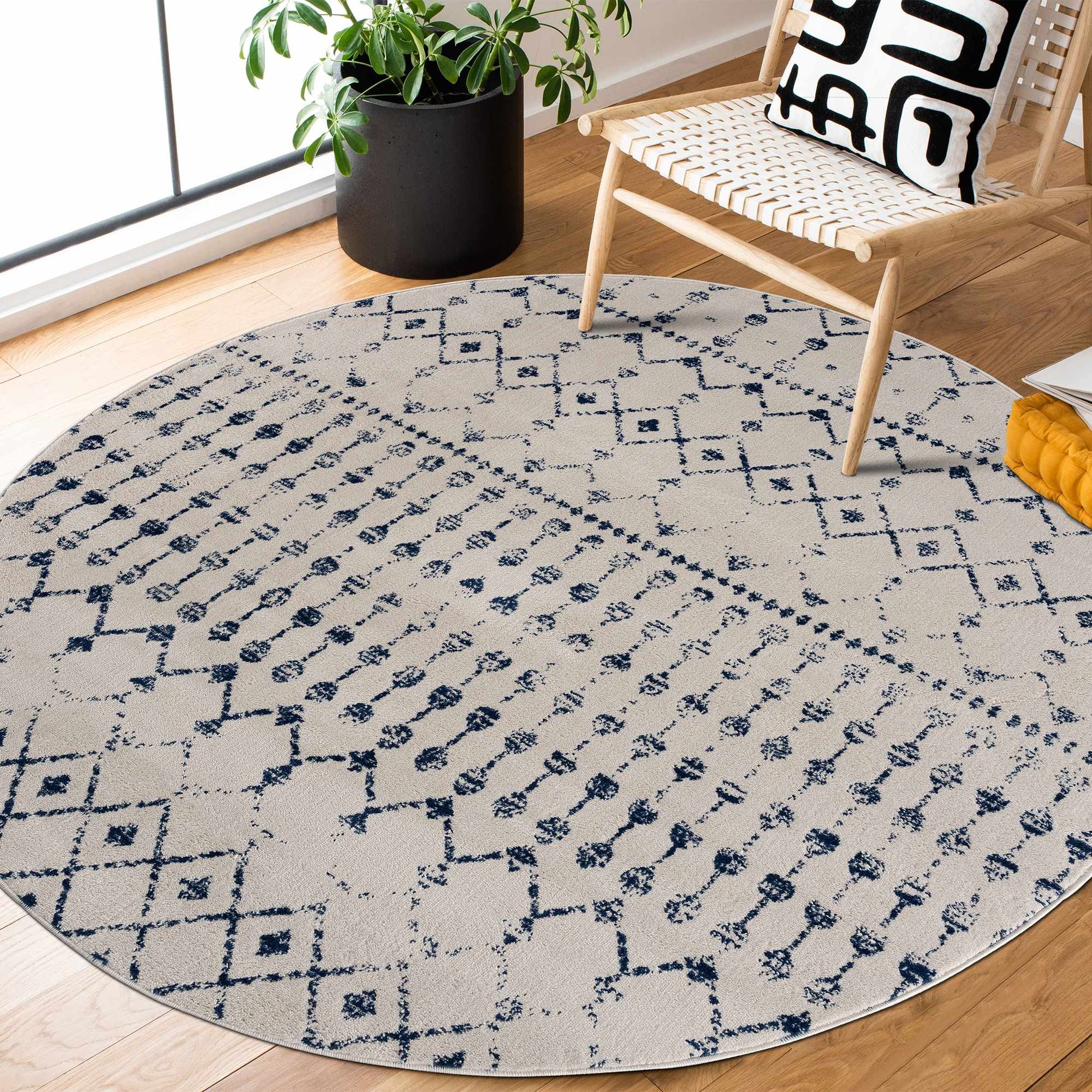 Tigrican Blue 2332 Area Rug - Clearance by Boutique Rugs