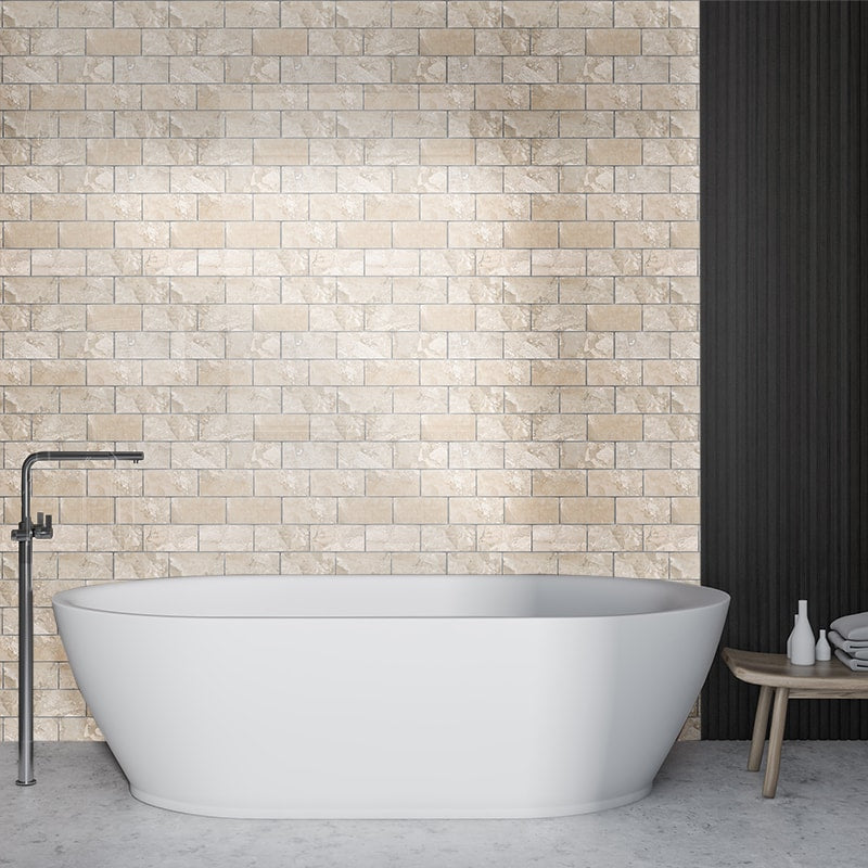 Royal Beige Honed Marble Tiles 2 3/4x5 1/2 Marble Honed 3x12 Tiles — 2