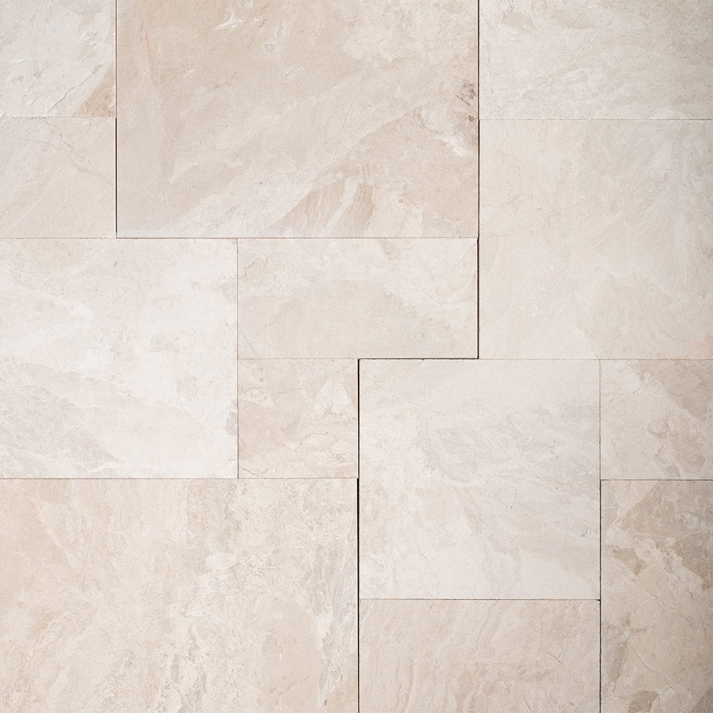 Royal Beige Leather French Pattern Marble Pavers Various Marble Leather Various Pavers