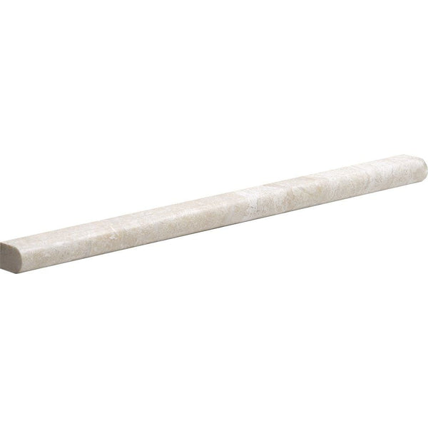 Royal Beige Polished Pencil Liner Marble Moldings 1/2x12