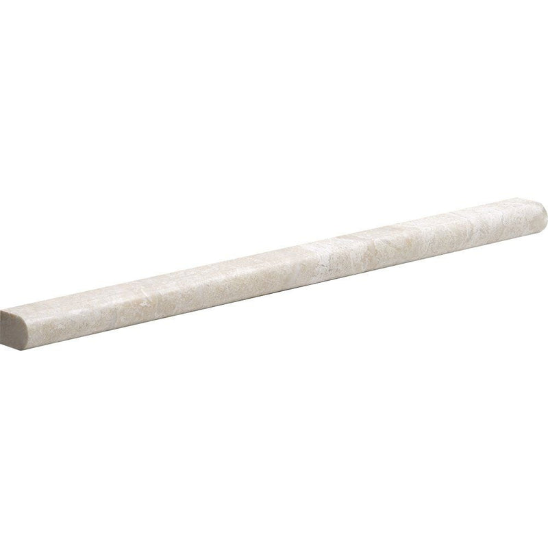 Royal Beige Polished Pencil Liner Marble Moldings 1/2x12 Marble Polished 2x12 Moldings