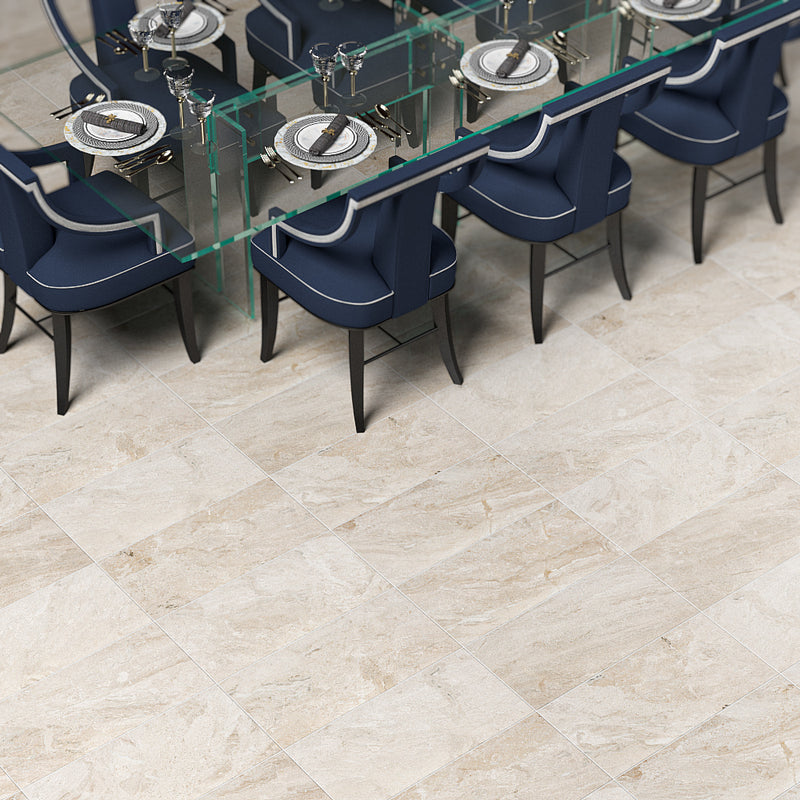 Royal Beige Polished Marble Tiles 12x24 Marble Polished 12x24 Tiles — 2