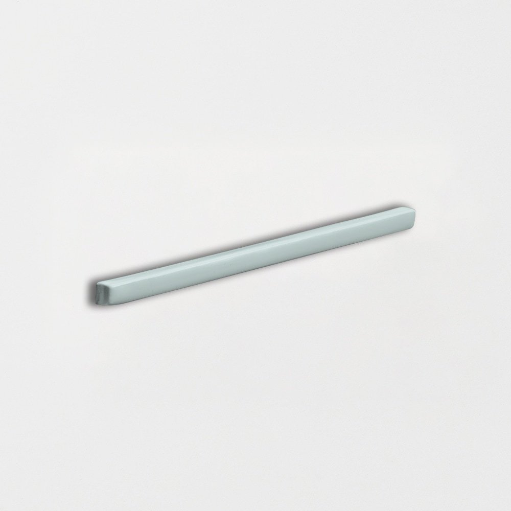 Seafoam Glossy Edge Trim Ceramic Moldings 3/8x6 Ceramic Glossy 2x6 Moldings