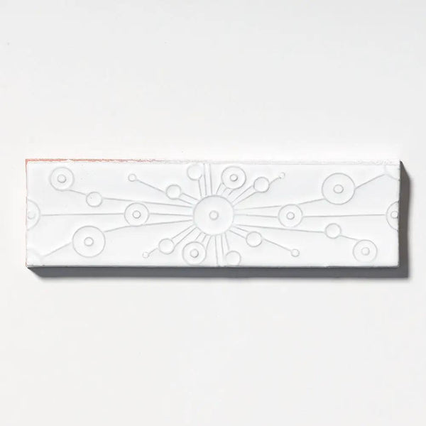 Royal White Stellar Glo 2 1/4x7 7/8x3/8