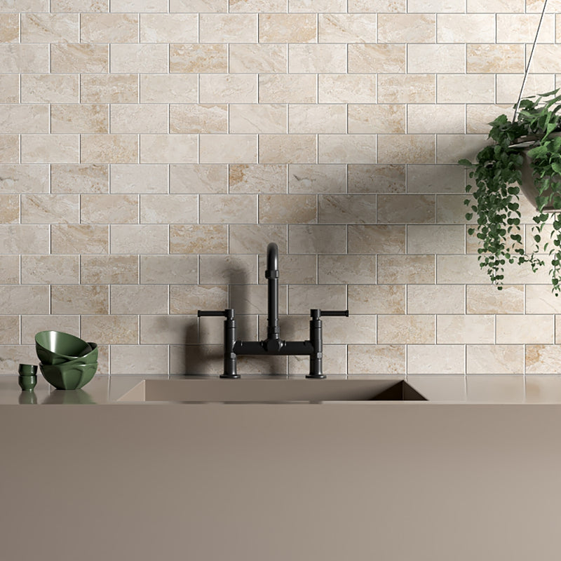 Royale Polished Marble Tiles 2 3/4x5 1/2 Marble Polished 3x12 Tiles — 2