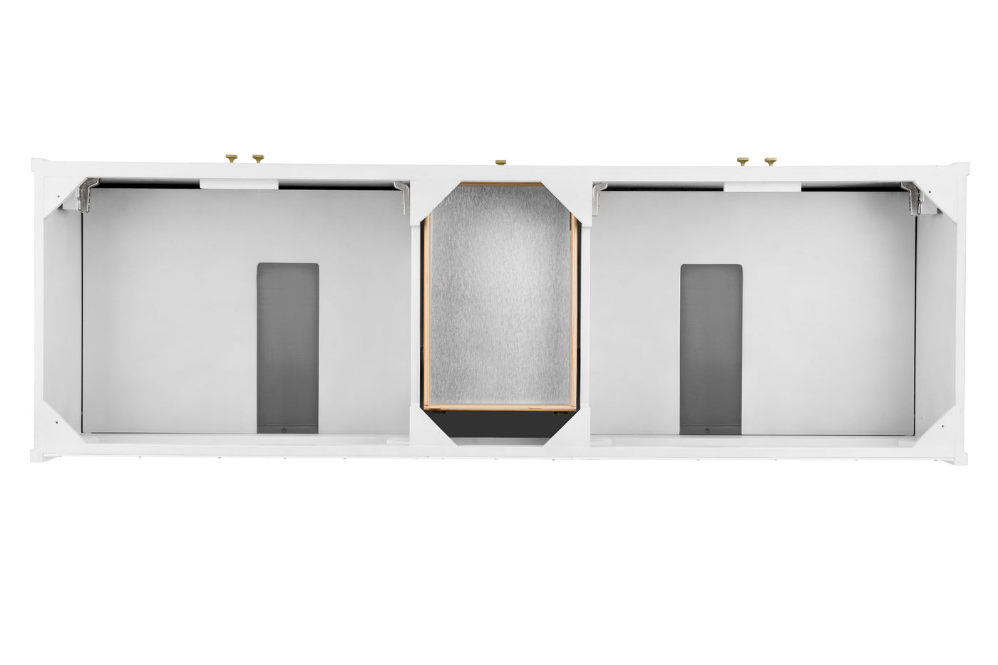 James Martin Chicago 72" Double Bathroom Vanity, Glossy White, view 22