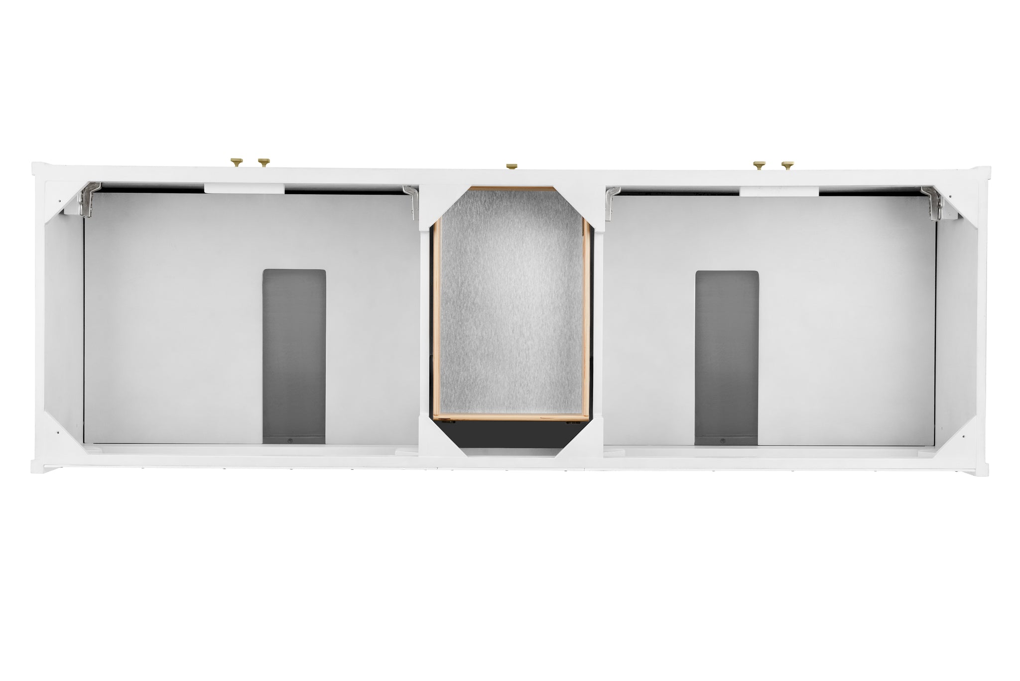 James Martin Chicago 72" Double Bathroom Vanity, Glossy White, view 22