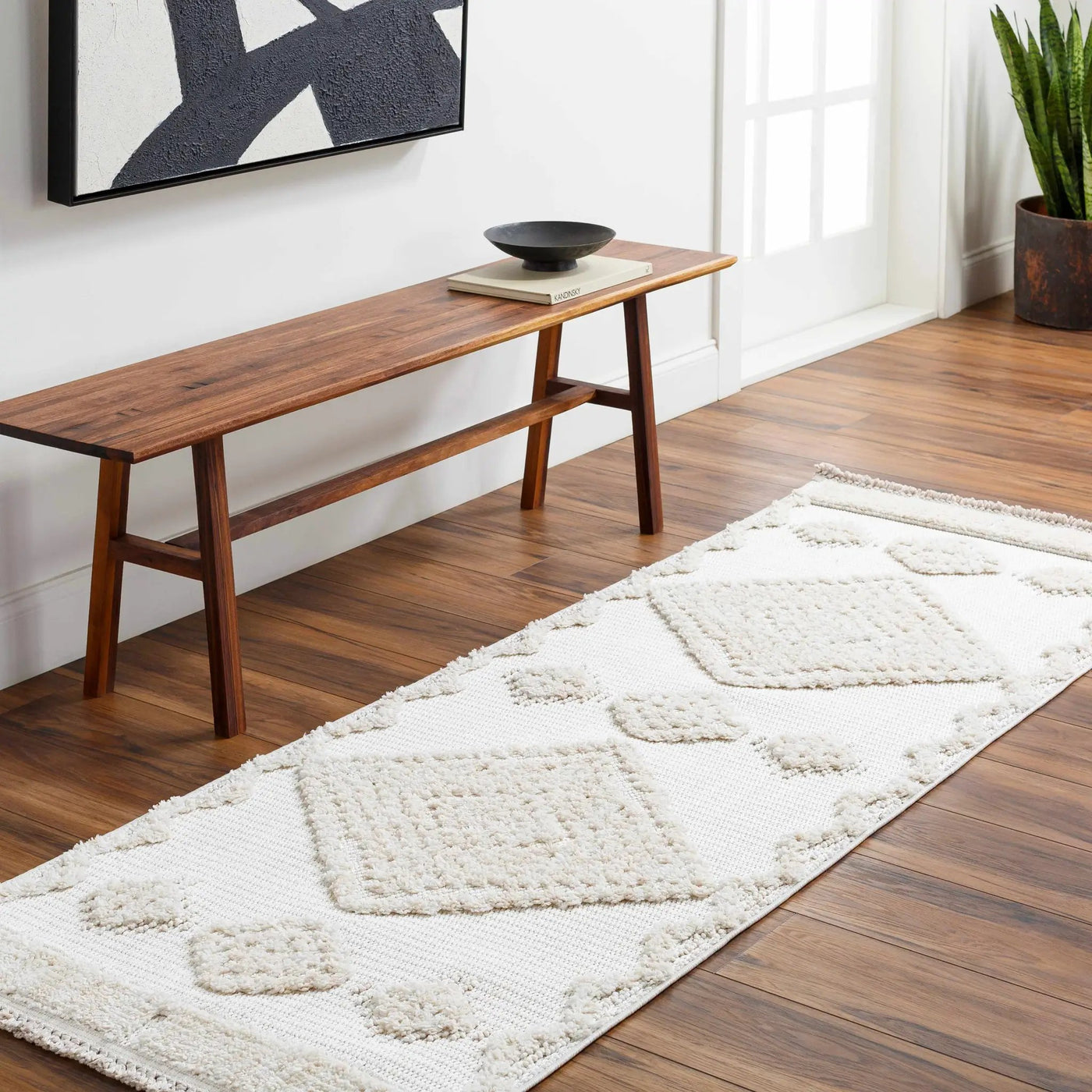 Rosales High-Low Rustic Rug by Boutique Rugs
