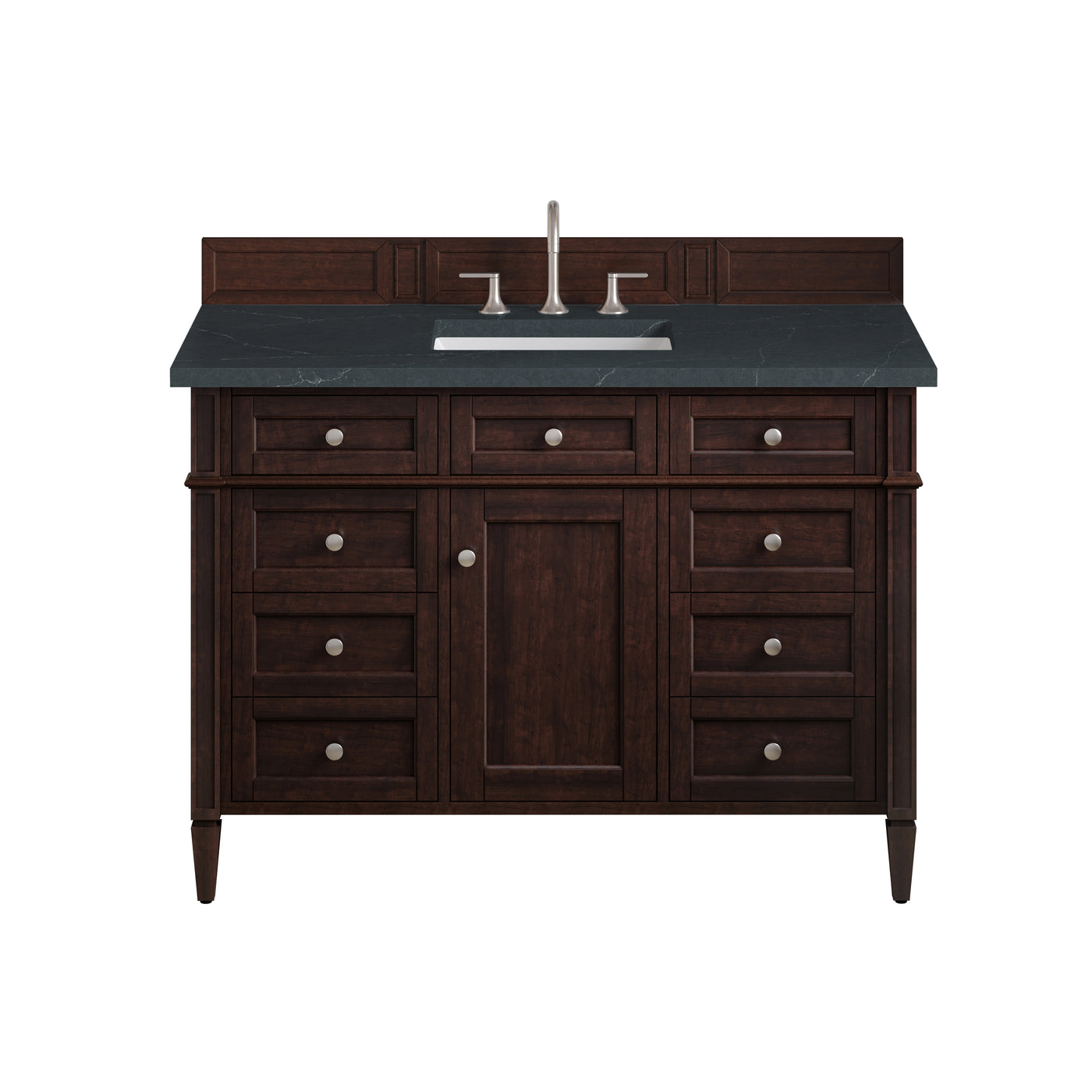 James Martin Brittany 48" Single Bathroom Vanity, Burnished Mahogany, view 35
