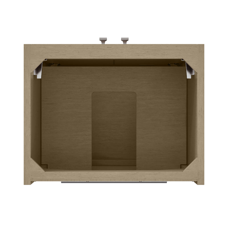 James Martin Chianti 20" Floating Single Bathroom Vanity, Walnut Whisper, view 8