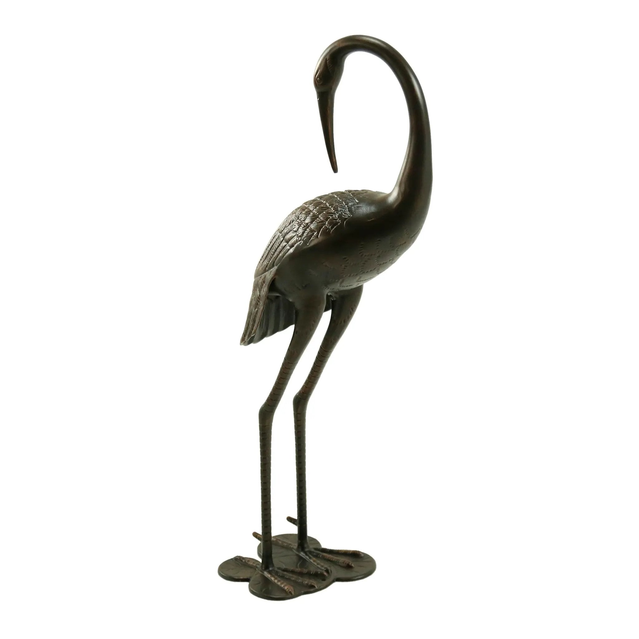 Sunny Outdoor 39 Inch Aluminum Crane, Shiny by HouseOfZazla