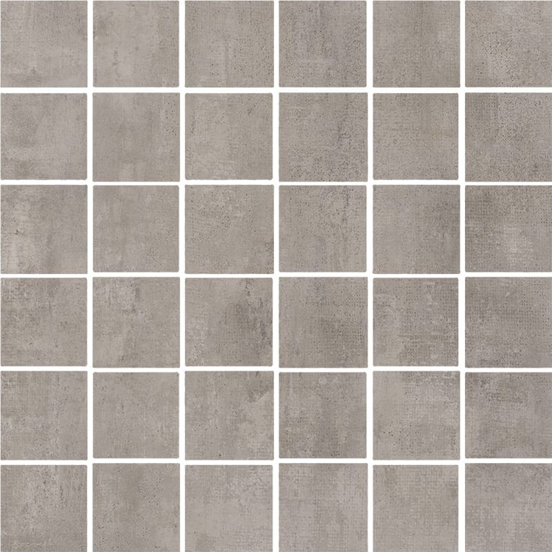 Runway Fog Honed 2x2 Porcelain Honed 12x12 Mosaics
