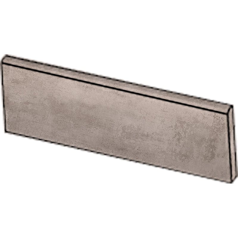 Runway Tortore Honed Bullnose Concrete Look Porcelain Base 4x24 Porcelain Honed 4x24 Base