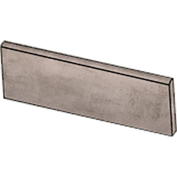 Runway Tortore Honed Bullnose Concrete Look Porcelain Base 4x24