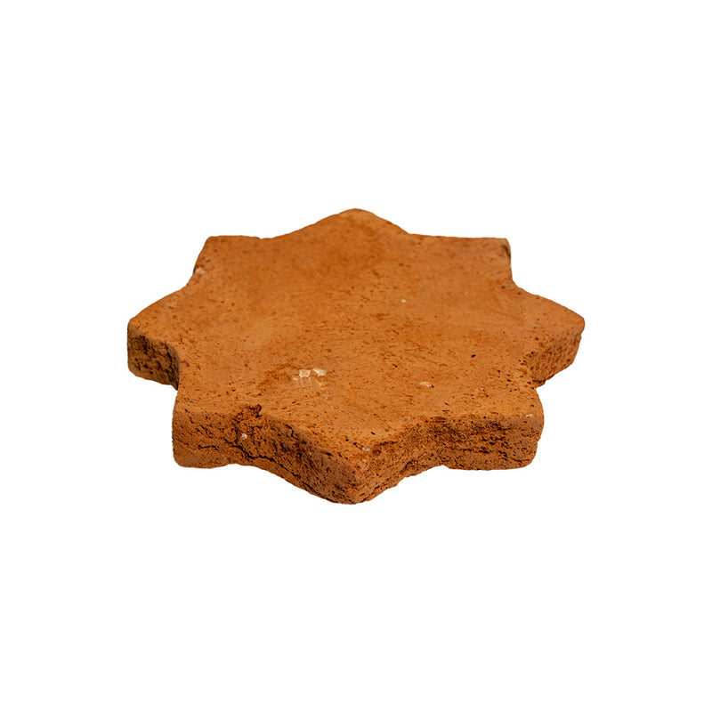 Rustic Cotto Natural Star Terracotta Tiles 4x4 Terracotta Natural 4x4 Tiles — 1