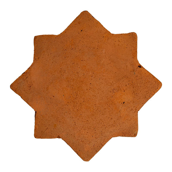 Rustic Cotto Natural Star Terracotta Tiles 6x6