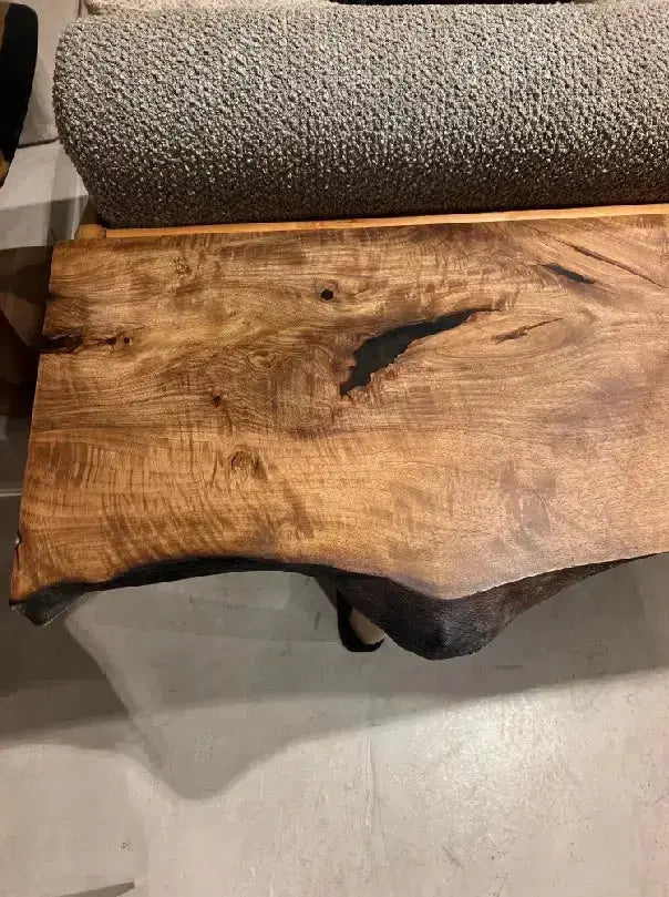 Rustic Console And Sofa Table Made Of Walnut, photo 6 of 8