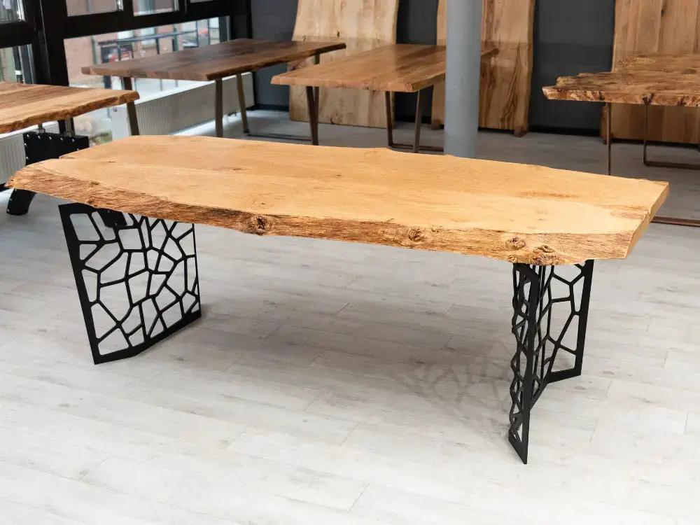 Resin Walnut River Dining Room Table | Voronoi Table, photo 16 of 17